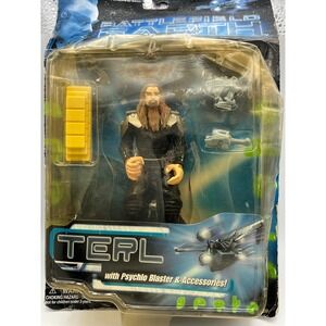 Trendmasters Battlefield Earth Terl Action Figure Psychlo Blaster 2000 New